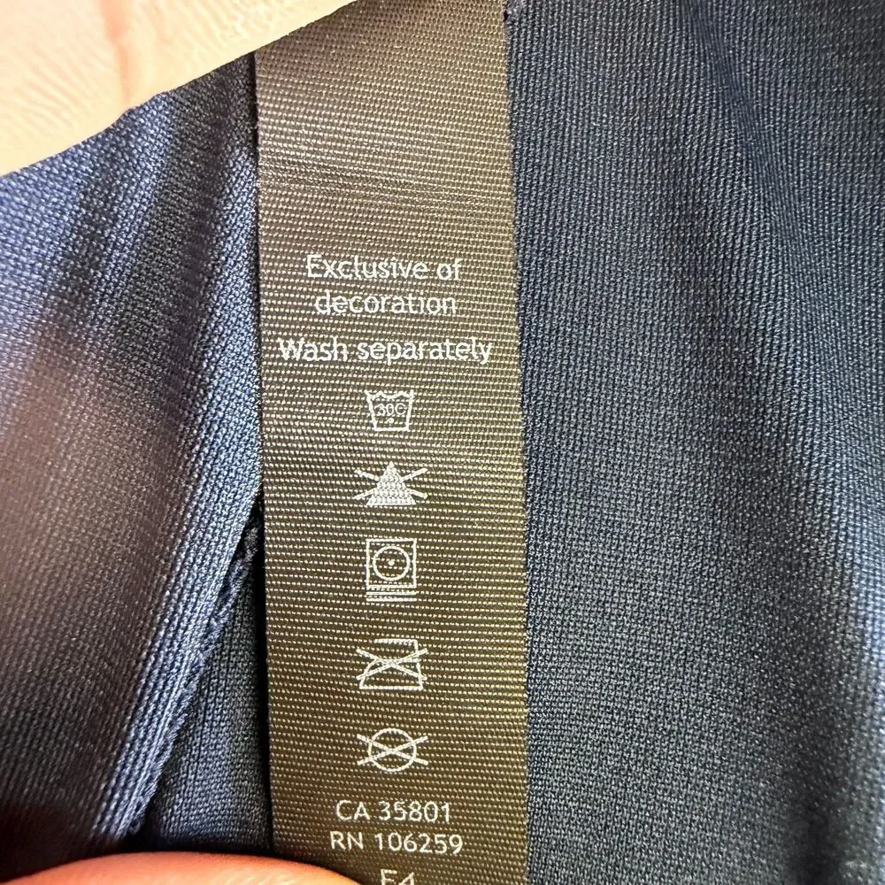 Lululemon Commission Classic Pants Men's 36x32 Blue Performance Stretch Golf